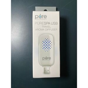 Pure Enrichment PureSpa USB Personal Travel Aroma Diffuser Portable Travel | New